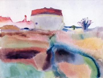 Gärtenerei bei München Artwork by Paul Klee