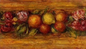 Garland of Fruit and Flowers Artwork by Pierre Auguste Renoir