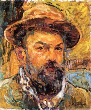 Self-Portrait Artwork by Nicolas Tarkhoff