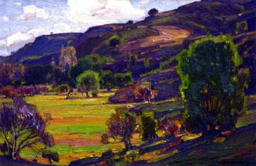 Quiet Meadow Artwork by William Wendt