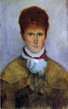 Mrs. Lewis Jarvis (Ada Maud Vessy-Dawson Jarvis) Artwork by James Abbott McNeill Whistler