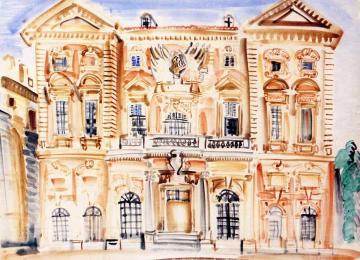 Hotel De Ville, Marseille Artwork by Raoul Dufy