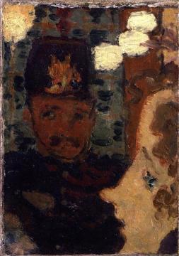 Soldier and Blond Artwork by Pierre Bonnard