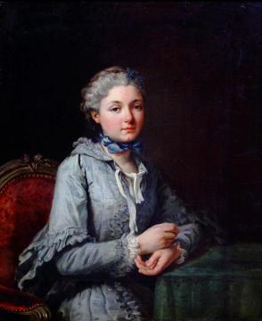 Portrait Of Innocente Guillemette De Rosnyvinen De Pire Artwork by Carle van Loo