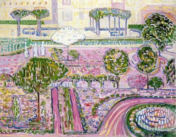 The Pink Garden Artwork by Alice Bailly