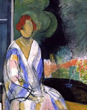 Woman at the Fountain Artwork by Henri Matisse