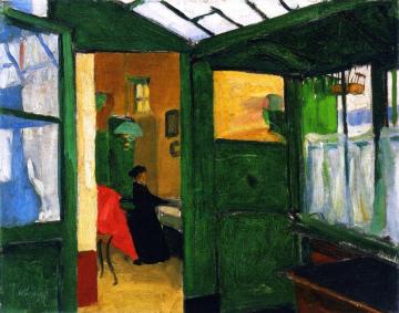 Green Room Artwork by Odon Márffy