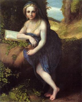 The Magdalene Artwork by Correggio