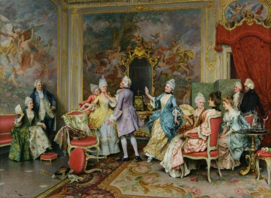 Palazzo Con Personaggi Artwork by Arturo Ricci