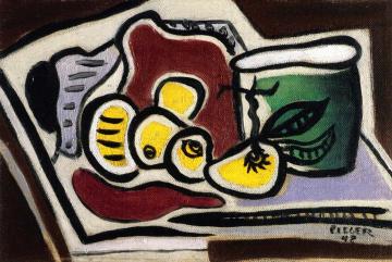 Still LIfe with Fruit Artwork by Fernand Léger