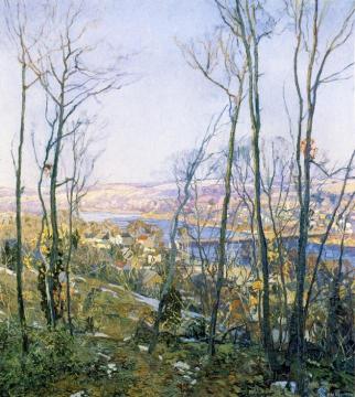 A Pennsylvania Landscape Artwork by Edward Willis Redfield