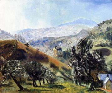Mountain Orchard Artwork by George Wesley Bellows