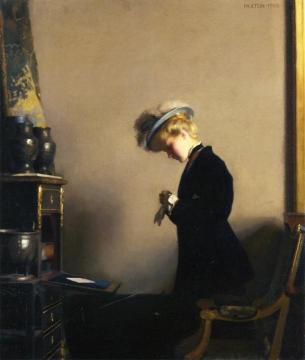 The Letter Artwork by William Mcgregor Paxton