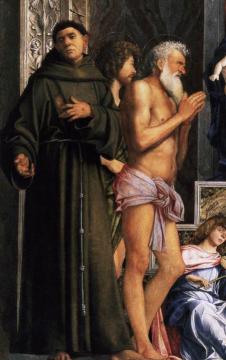 San Giobbe Altarpiece (detail) Artwork by Giovanni Bellini