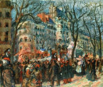 Carnival On The Grands Boulevards Artwork by Raoul Dufy