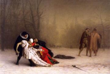 Duel After The Masked Ball Artwork by Jean Leon Gerome