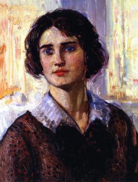 M'lle E Artwork by Joseph Kleitsch