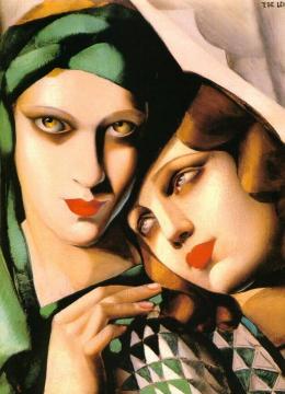 The Green Turban Artwork by Tamara De Lempicka