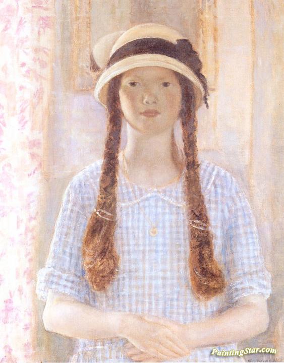 Frances Artwork by Frederick Carl Frieseke