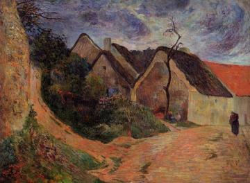 Village Street, Osny Artwork by Paul Gauguin