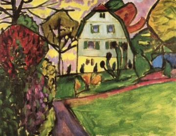 Country House Artwork by Wassily Kandinsky