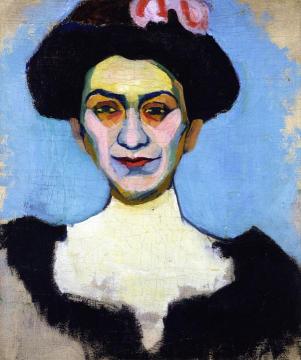 Madame Minsky Artwork by Sonia Delaunay