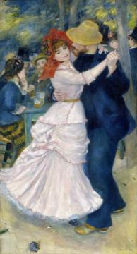 Dance At Bougival Artwork by Pierre Auguste Renoir