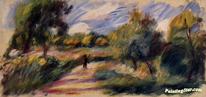 Landscape Artwork by Pierre Auguste Renoir