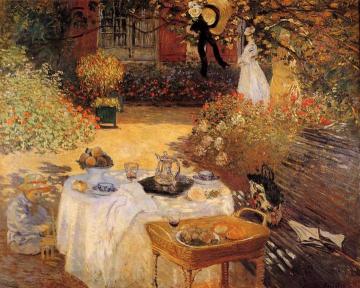 The Luncheon Artwork by Claude Oscar Monet