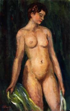 Standing Nude Artwork by Charles Camoin