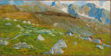 Spring in in Valsassina Artwork by Leonardo Dudreville