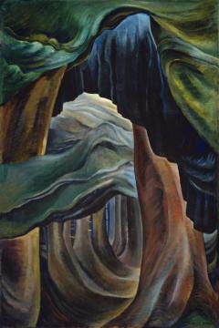 Forest, British Columbia Artwork by Emily Carr