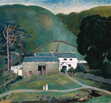 Farm At Watendlath Artwork by Dora Carrington