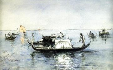 On the Lagoon, Venice Artwork by Robert Frederick Blum