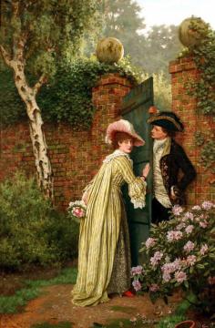 The Tryst Artwork by Charles Haigh Wood