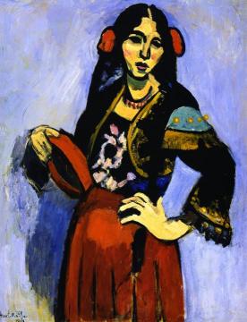 Spanish Girl With Tambourine Artwork by Henri Matisse