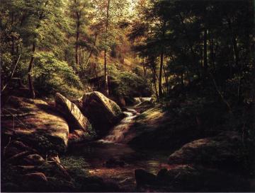 Trout Stream In The Alleghenies Artwork by George Hetzel
