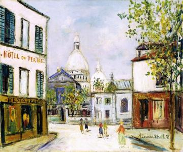 Sacré-coeur In Montmartre Artwork by Maurice Utrillo