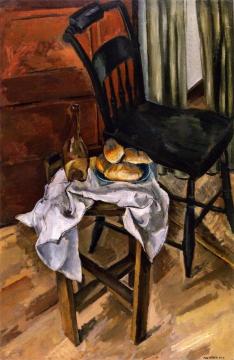 Black Chair Artwork by Max Weber