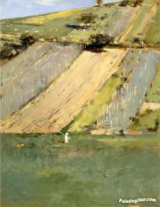 Valley Of The Seine, Giverny Artwork by Theodore Robinson