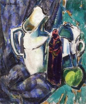 Still Life with Pitcher Artwork by Alfred Henry Maurer
