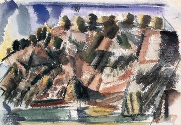 Near Taos, New Mexico Artwork by John Marin