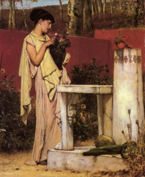The Last Roses Artwork by Sir Lawrence Alma Tadema