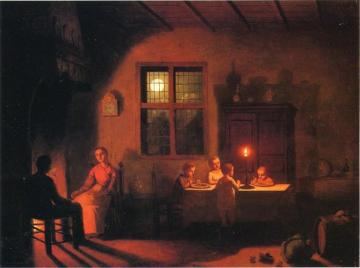 Warmth Of The Hearth Artwork by Johann Mongles Culverhouse