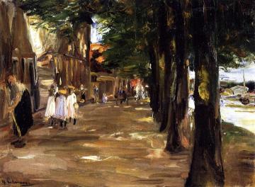 Canal in Edam Artwork by Max Liebermann