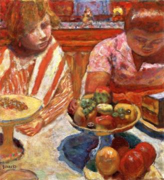 Reflecting on the Day Artwork by Pierre Bonnard