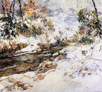 Winter Wonderland Artwork by Edward Willis Redfield
