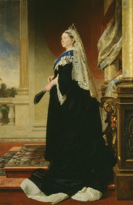 Queen Victoria, 1885 Artwork by Heinrich Von Angeli
