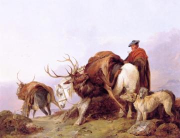 The Return from Stalking Artwork by Richard Ansdell