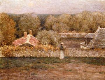 Autumn Evening Artwork by Henri Le Sidaner
